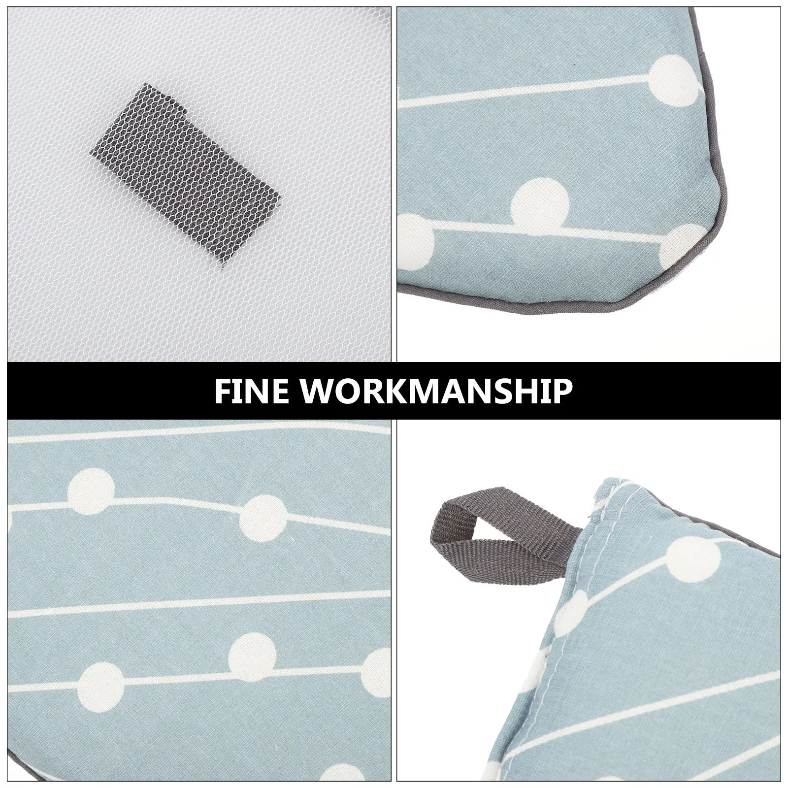 

Handheld Ironing Mat Portable Thickened Sponge High Temperature Resistant Household Ironing Cushion Mini Steamer Backing Board