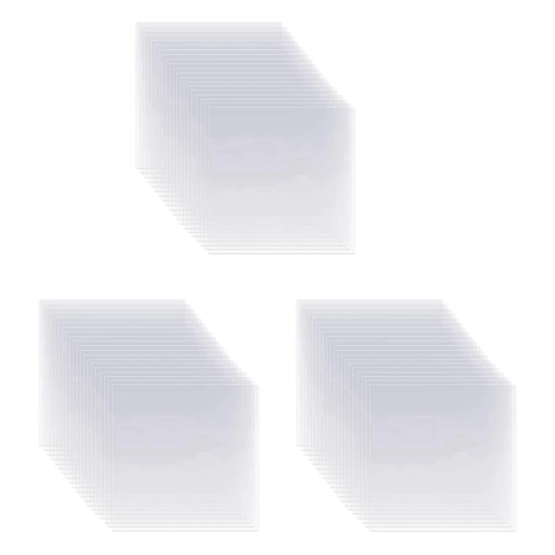

LJL-60Pcs прозрачные трафаретные листы из майлара, 12 дюймов, пустые трафаретные листы, для совместимой и силуэтной резки