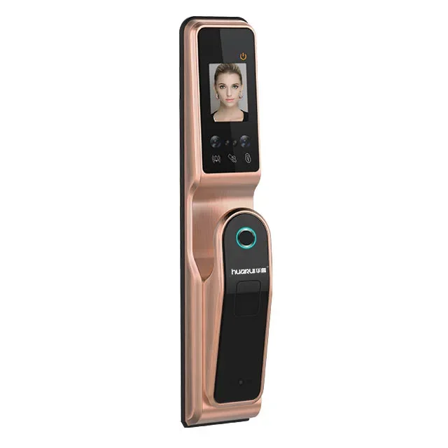 Huarui lock H10 cerradura smart finger print facial recognition door