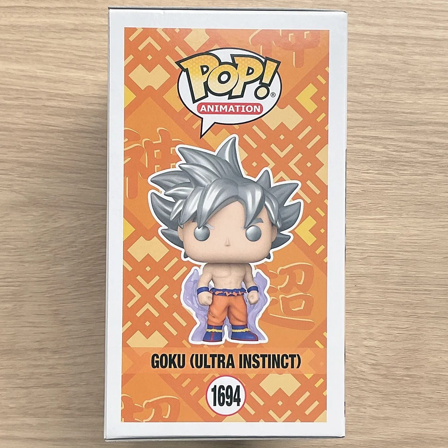 Funko Pop Figure Dragon Ball Super Animation Goku (Ultra Instinct) Glow In The Dark Collectible Limited Edition Model Toy Gift