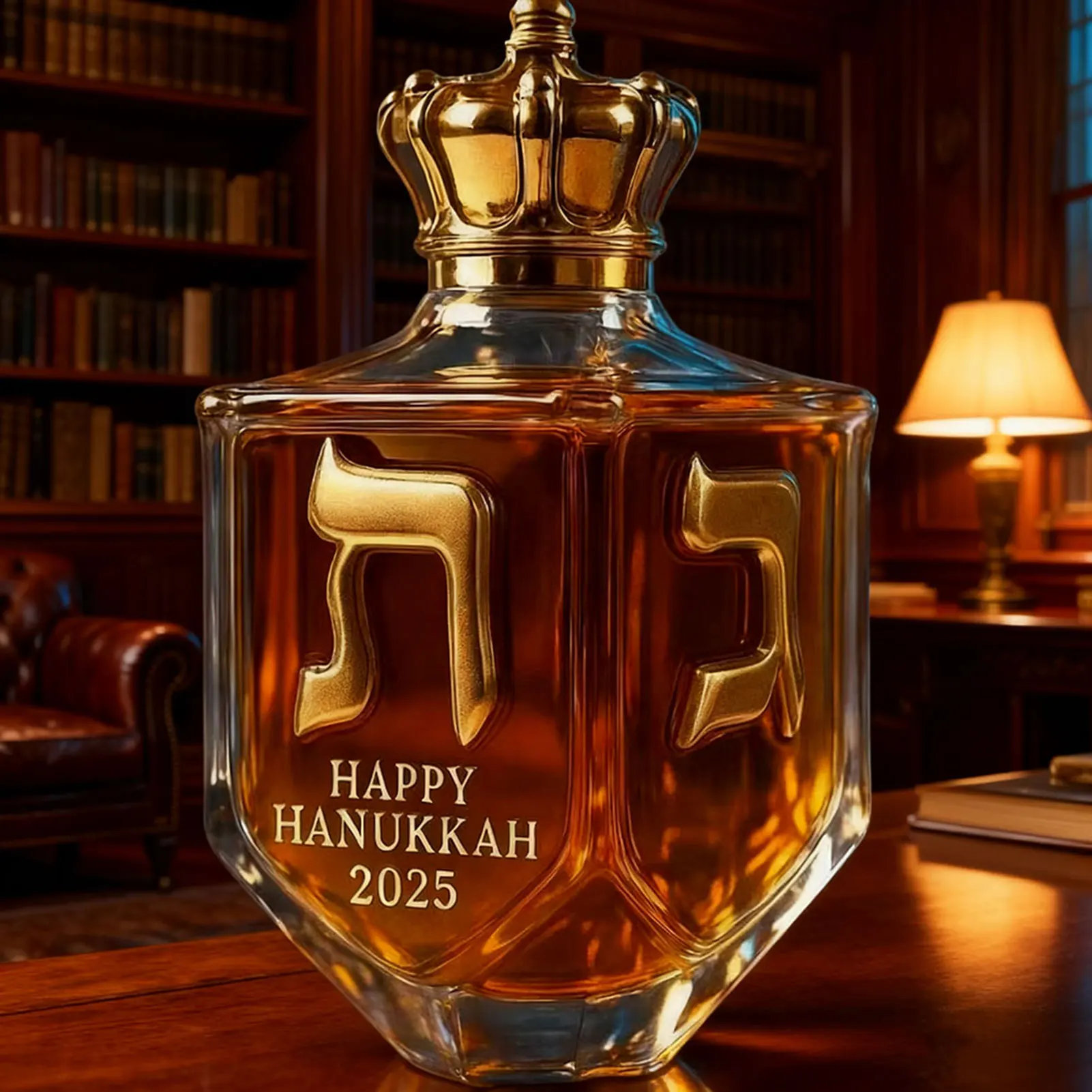 

Whiskeys Made For Hanukkah Celebrations Exquisite Collectible Present For Office Desk