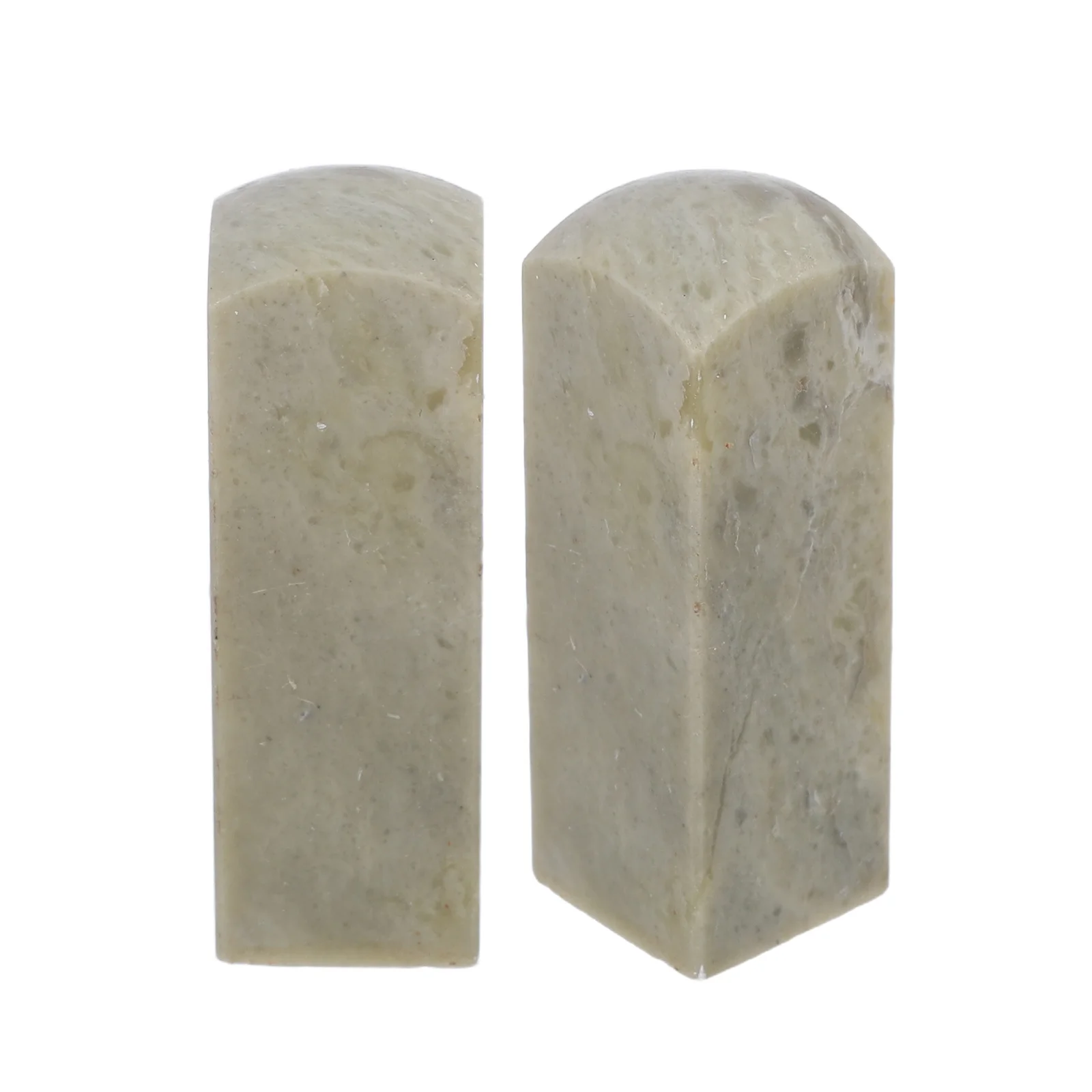 

2Pcs Chinese Seal Carving Material Qingtian Stone Blank Stone Stamp for DIY Calligraphy Engraving Artistic Seal Making Practice