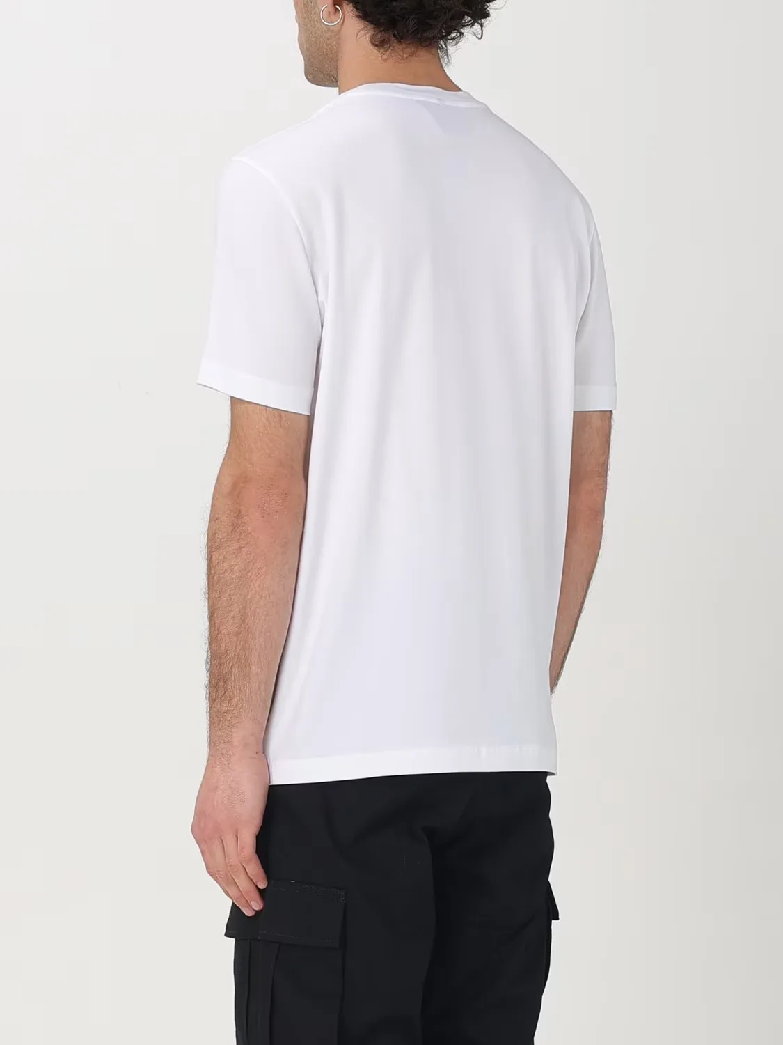 الشارع موضة الاتجاه الملابس ICEBERG نمط الطباعة الصيف الفاخرة العلامة التجارية القطن الخالص الرجال والنساء تي شيرت قصيرة الأكمام #4