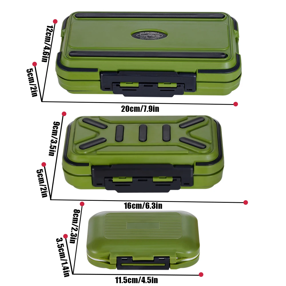 Waterproof Fishing Tackle Box Fishing Accessories Tool Storage Box Fish Hook Lure Fake Bait Boxes For Carp Fishing Goods