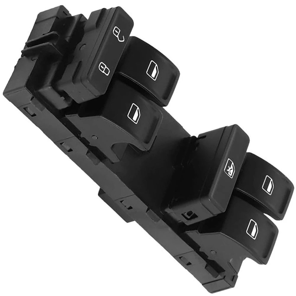 مفتاح نافذة الطاقة الجانبي الأيسر الأمامي مع 16 دبابيس لشركة فولكس فاجن جيتا 2013 2014 2015 34D 959857 34 د 959857 ج 34 د 959857 ب #6