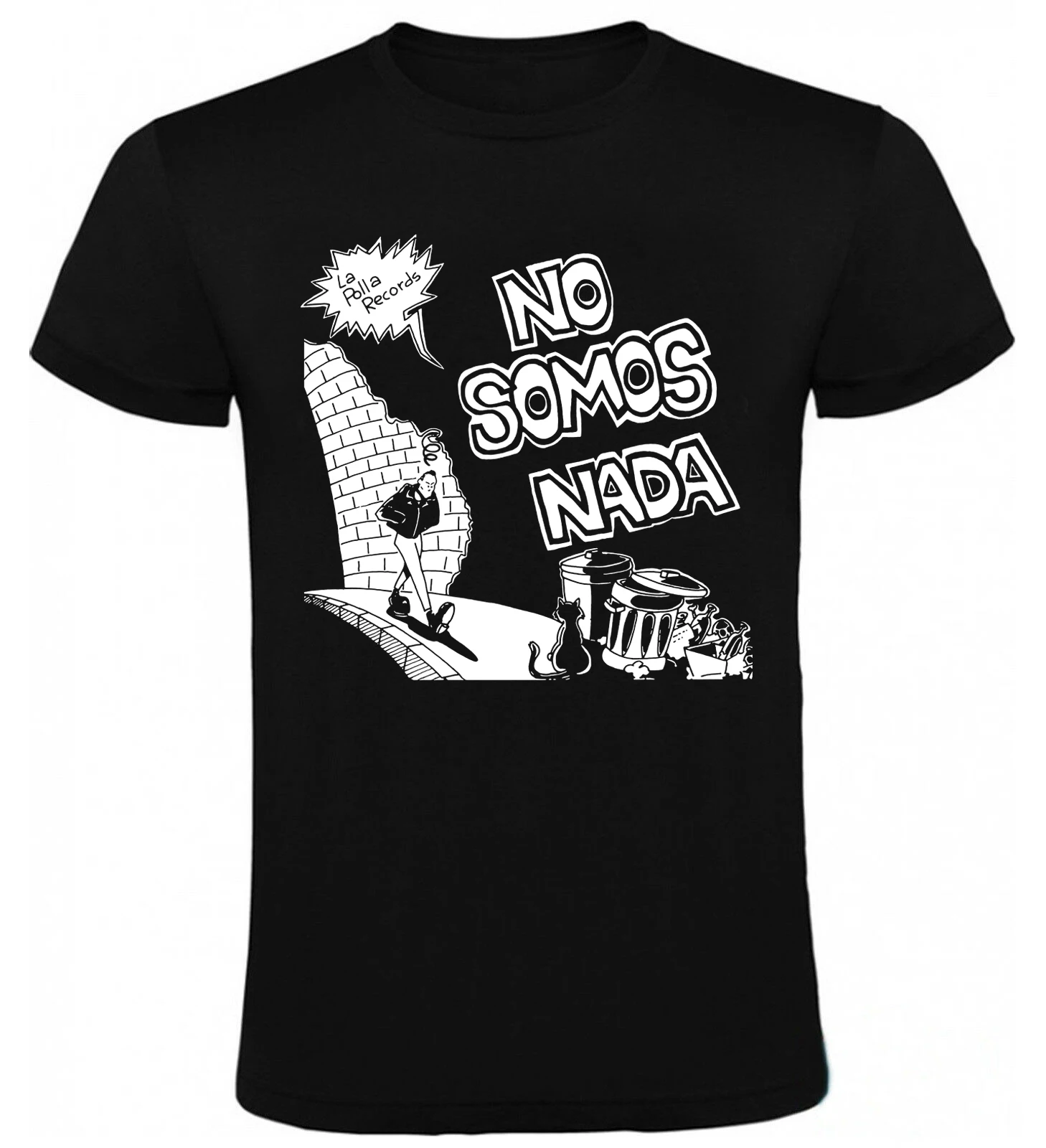 NO SOMOS NADA Camiseta Retro 3D para Hombre y Mujer, Ropa Urbana Rock, Camiseta de Manga Corta de Verano, Cuello Redondo, Ropa Masculina
