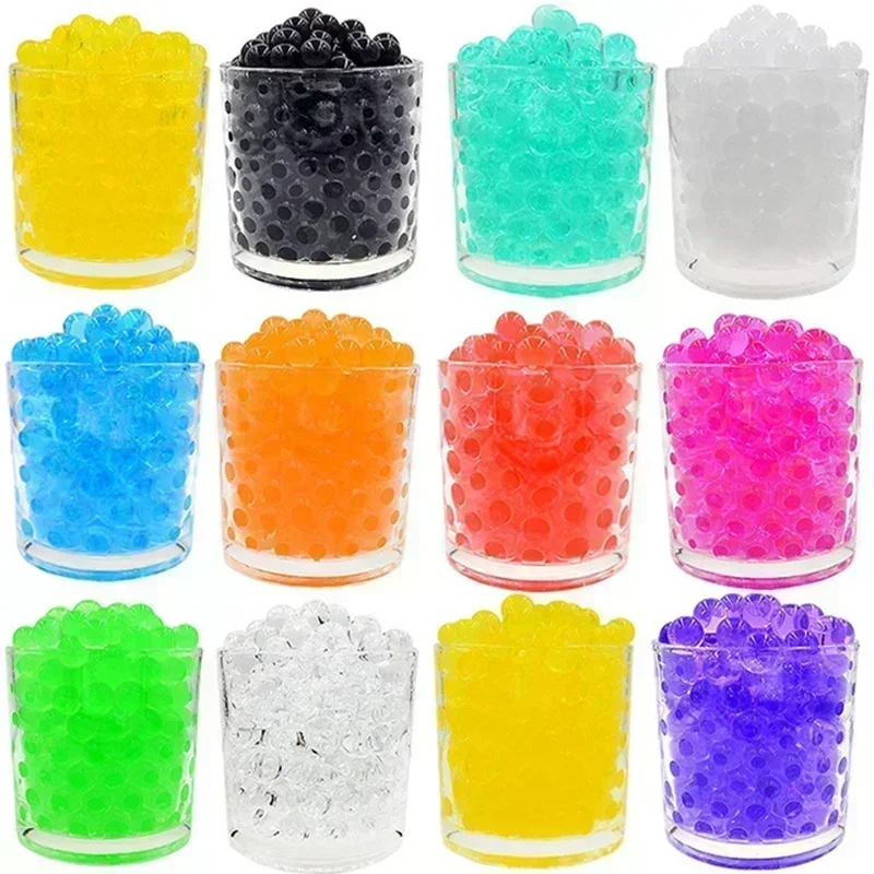 6000pcs Soil Crystal Mud Kids Toys Water Beads Hydrogel Orbiz Balls Grow In Water Gel Plant Home Decor Growth Water Ball 50%