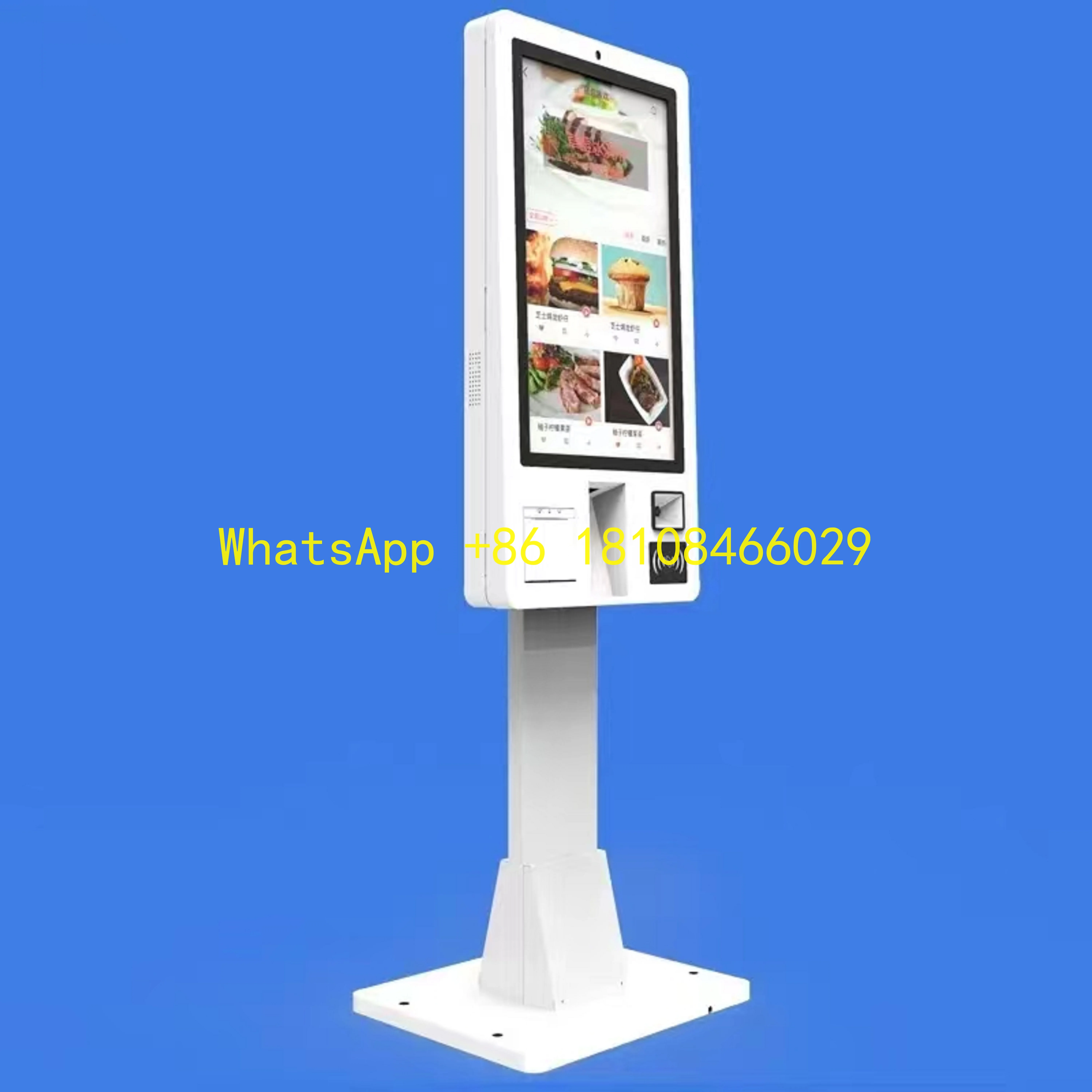 Query Large Screen All-in-one Pos Machine 21.5 24 27 32 Inch Self-service Shopping Kiosk/ Automatic Ordering Kiosk/self-service