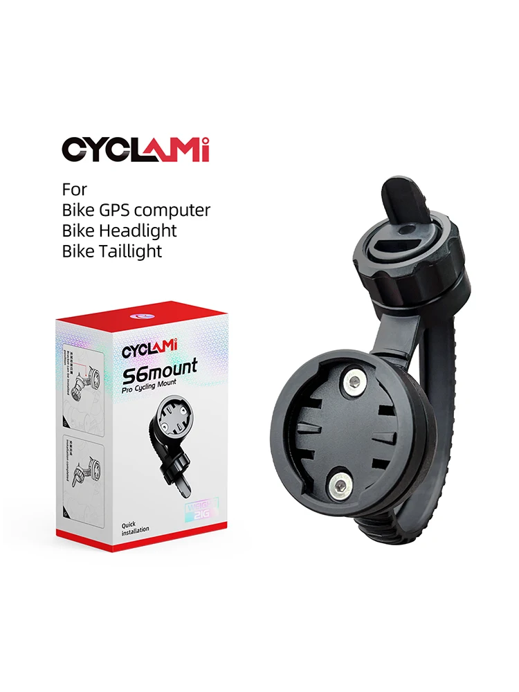 AliExpress CYCLAMI S6 GPS Bike Computer Holder Headlight Mount Taillight Bracket For Handlebar Seatpost Garmin XOSS IGPSPORT Accessories