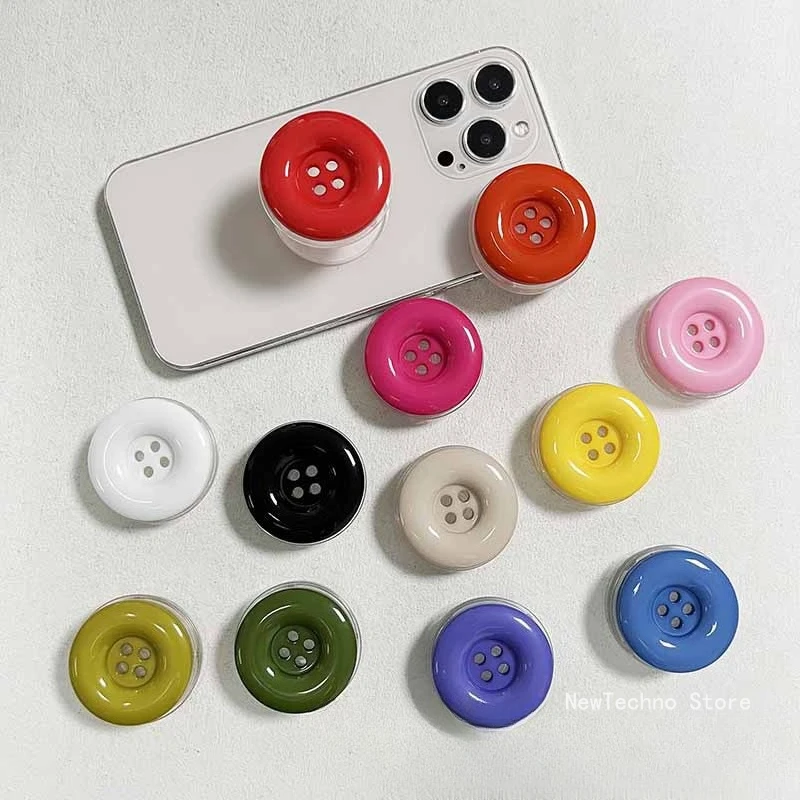 

Креативная подставка для телефона, держатель ярких цветов, кронштейн для пуговиц, ручка для телефона Tok, милое кольцо-держатель Griptok для аксессуаров для телефонов