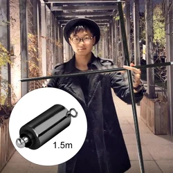 Portable Pocket Magic Staff Steel Magician Wand 110cm Tricks Metal Martial Arts Staff Retractable Magic Trick Accessories