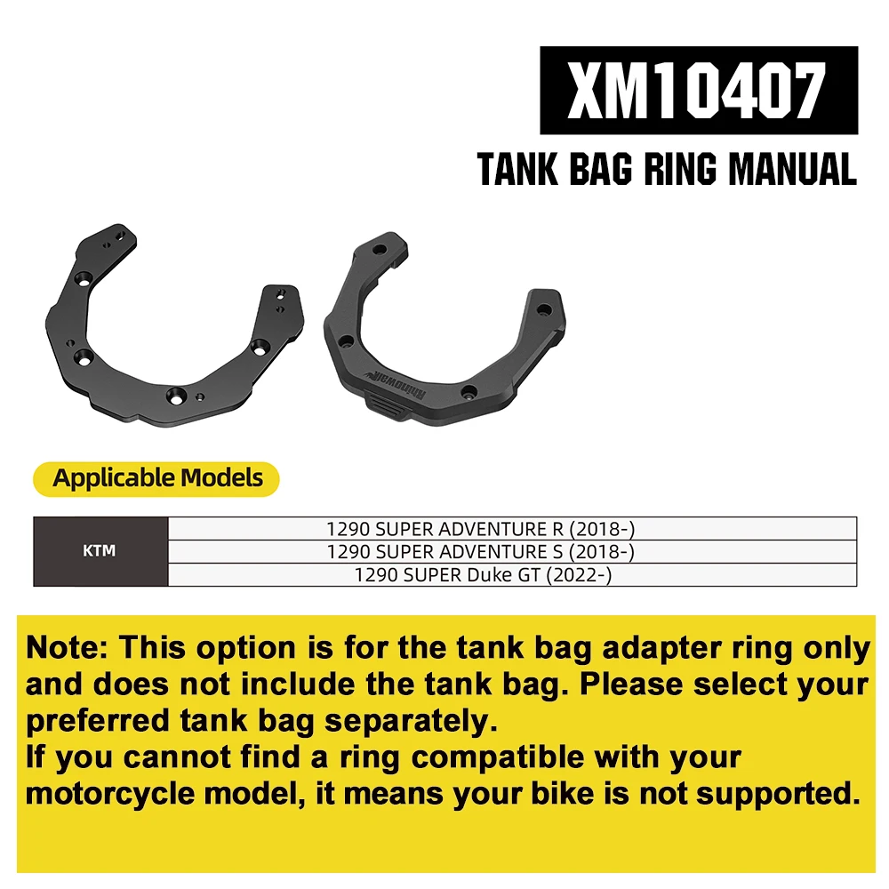 Rhinowalk Motorfiets Tank Tas Magnetische Quick Release 6.5L Motor Bagage Met Regenhoes VOOR BMW KTM Beneli HONDA CFMOTO DUCATI