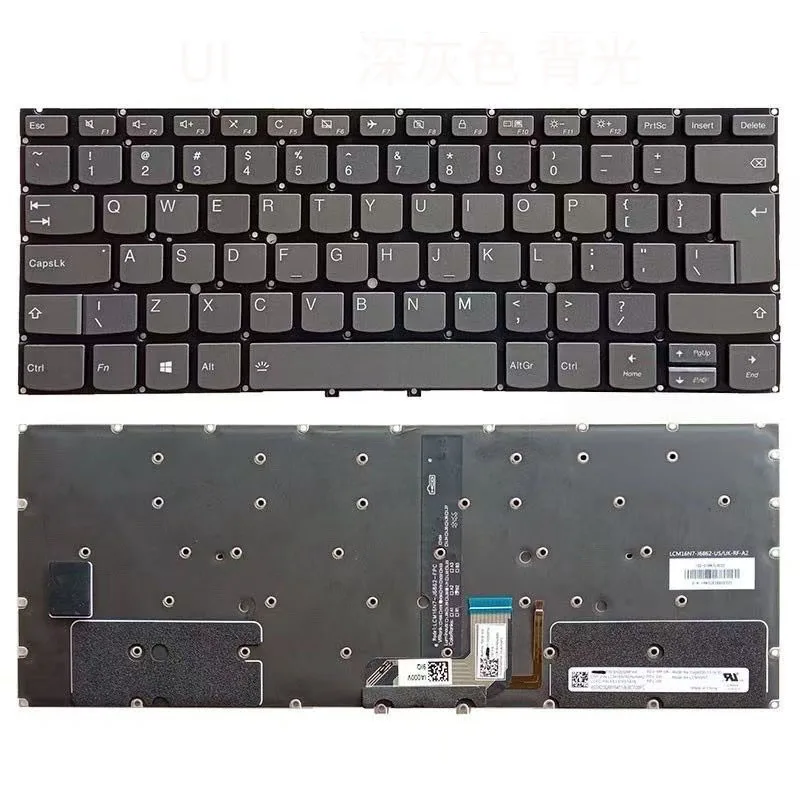 

Сменная клавиатура с подсветкой и раскладкой США для Lenovo Yoga 930-13ISK YOGA 7 pro-13IKB YOGA C930-13IKB