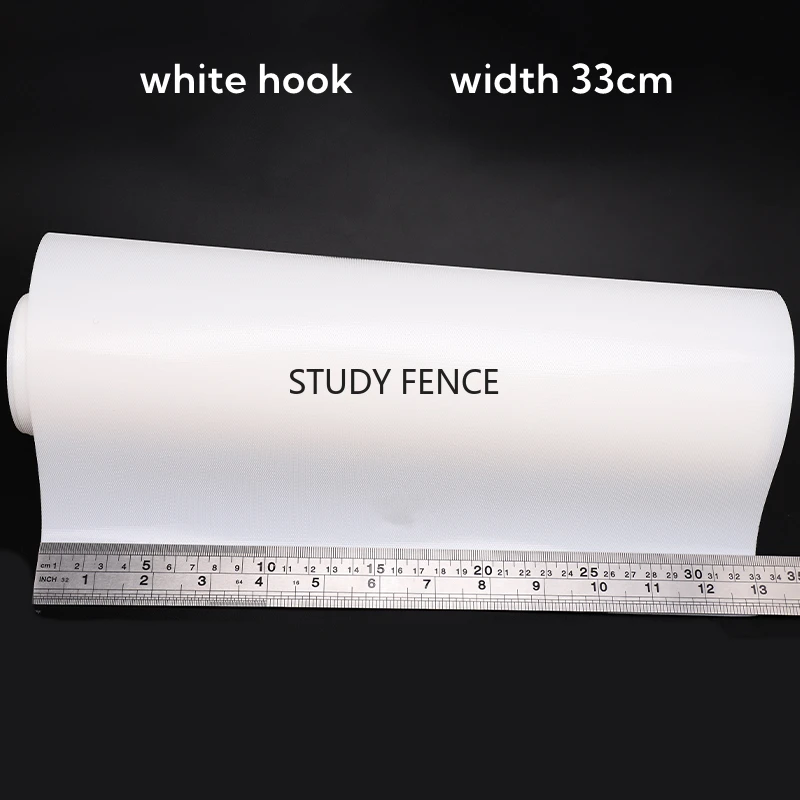 

33cm Wide*1m Length Sewing Hook Fastener Tape Loop Magic Tape for Photo Wall DIY Window Door Curtain Sofa Clothing Sewing