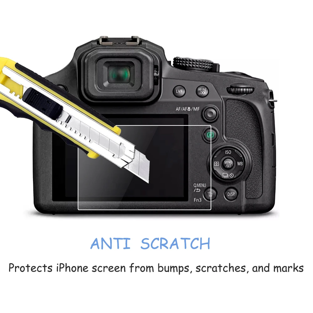 لباناسونيك لوميكس FZ-80 FZ80D FZ85 FZ82 واقي للشاشة الزجاج المقسى واقي للشاشة المضادة للخدش طبقة رقيقة واقية #3