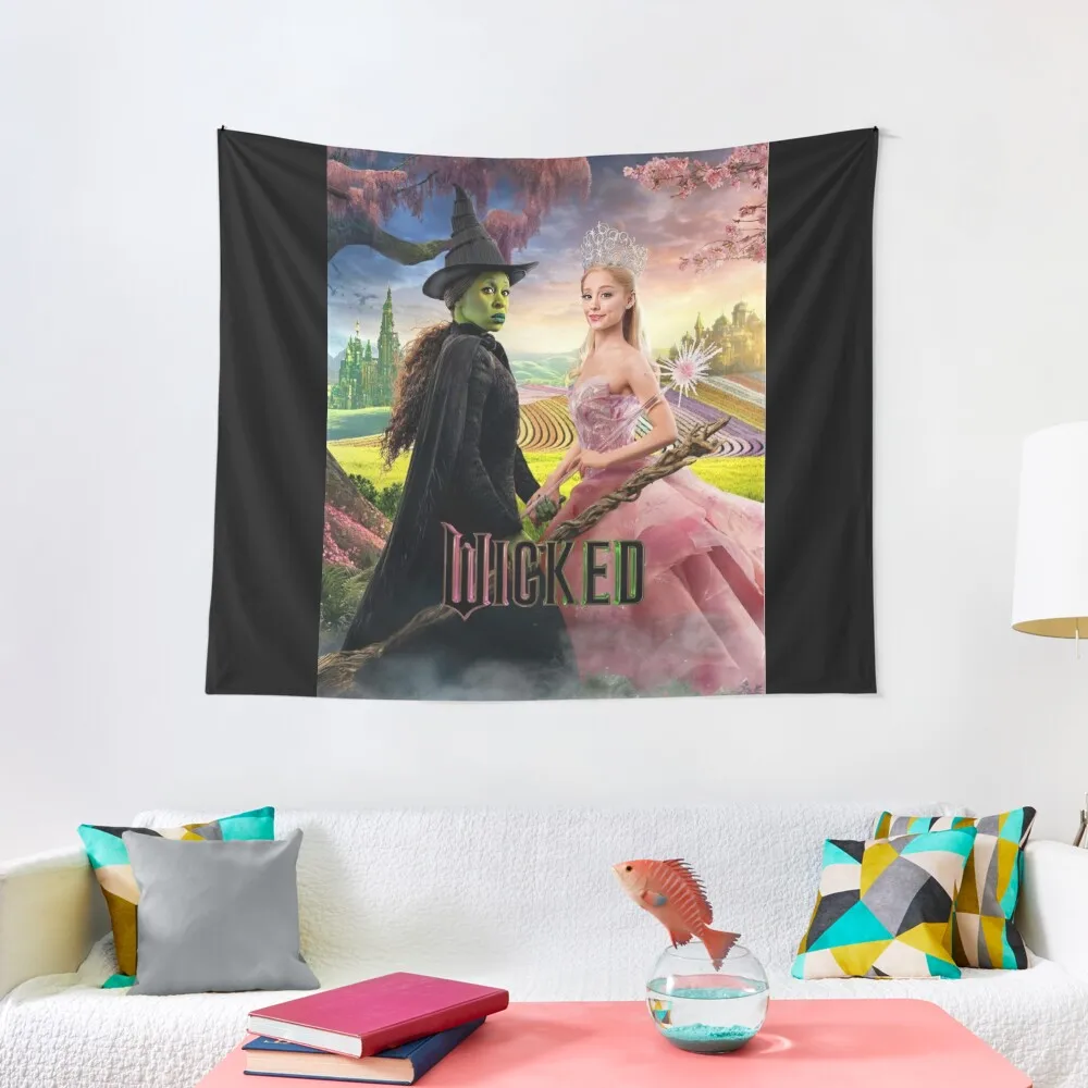 Wicked Movie Tapestry Bedrooms Decorations Aesthetic Room Decor Tapestry