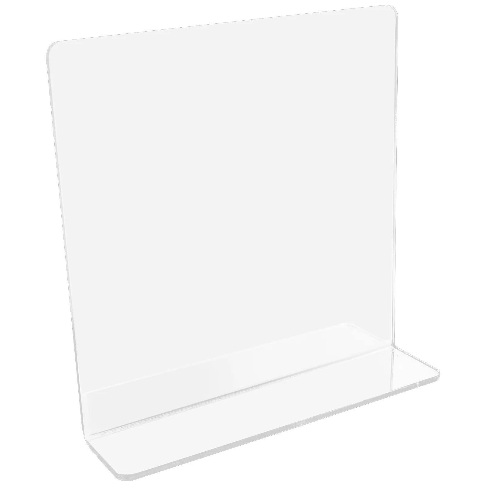 حامل عرض رسم أكريليك شفاف للفنانين، لوحة كتابة مائلة شفافة، حامل ثلاثي القوائم من الأكريليك