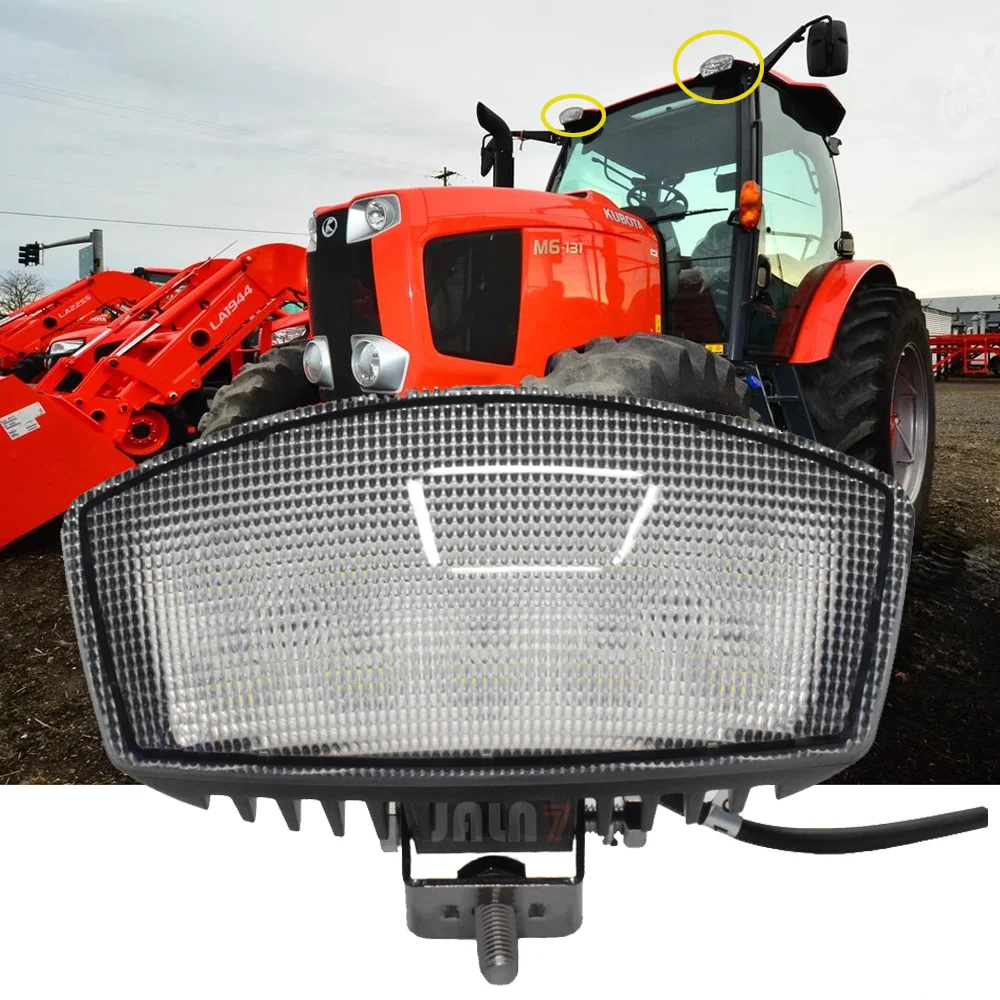 JALN7 1 PC lampe de travail LED 50 W phare pour chargeurs tracteurs pour B2650HSDC, B3350HSDC, L3240HSTC, L3240HSTC-3, L3540HSTC 9-32 V