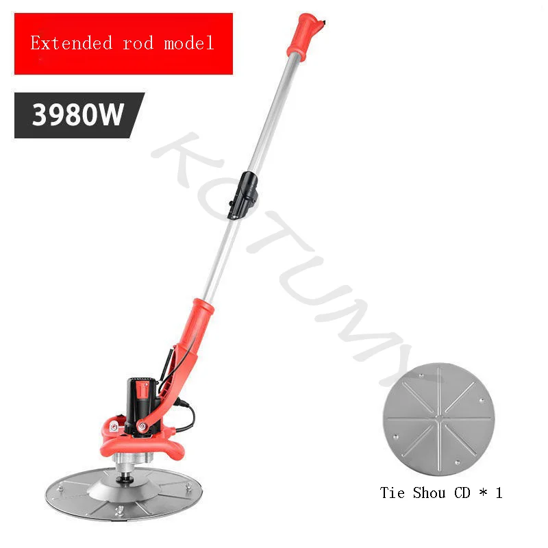 Cement Trowel Concrete Floor Electric Sander Pavement Blade Collector Floor Trowel Calender 3980W