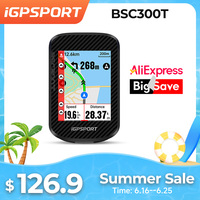 iGPSPORT BSC300T Touch-screen Bike Computer Global Map Cycling Computer Wireless Bike GPS Computer Support E-bike