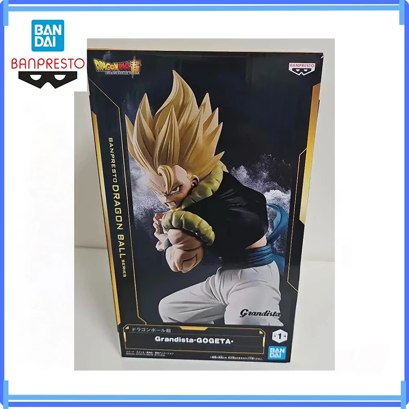 Bandai In Stock Original Banpresto Grandista Dragon Ball Super Gogeta Figure Anime Action Model Genuine Boxed Toys Gifts