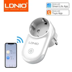 LDNIO Wifi Smart Plug Outlets Zigbee Socket Bluetooth Gateway Intelligent Linkage Distant Control With LED Night Lamp