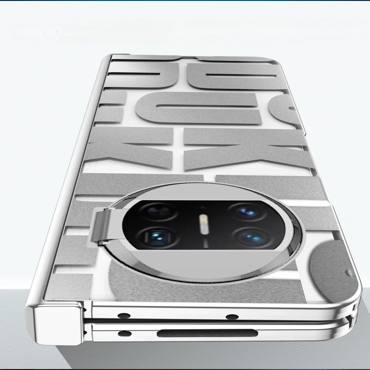 For Huawei Mate X5 Case Letter Luxury Plating Transparent Shockproof and Anti-fall Equipped for Huawei Mate X5 Shell