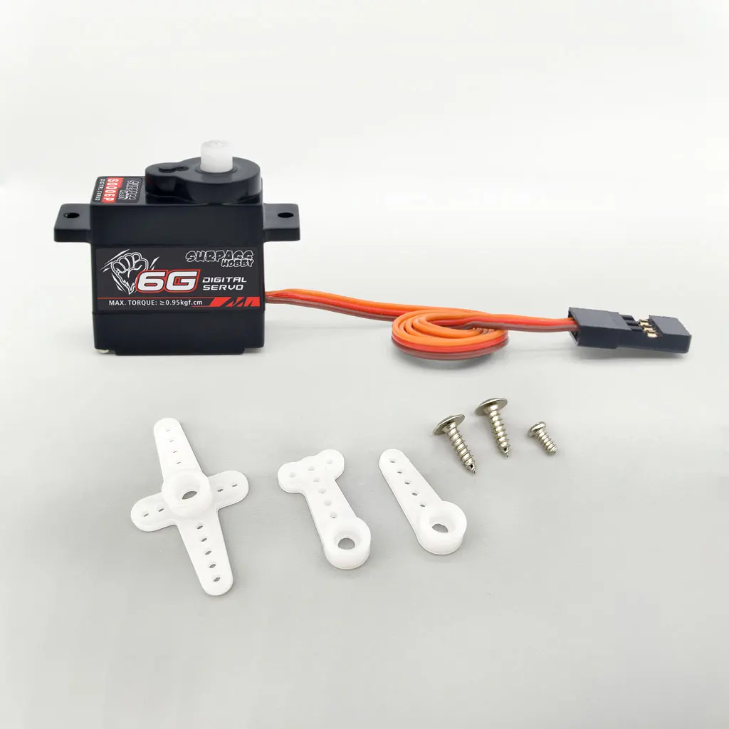 SURPASS HOBBY 2 グラム 3.7 グラム 4.3 グラム 6 グラム 8 グラムマイクロデジタルミニサーボ金属とプラスチックギア Rc ドローン飛行機固定翼車ロボット用