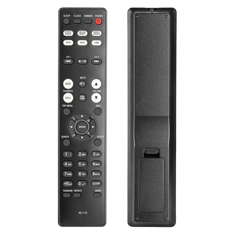 RC-1175 para reemplazo de control remoto Denon, para receptor de CD Denon/sistema AV DRA-N5 DRAN5 RCD-N5 RCDN5