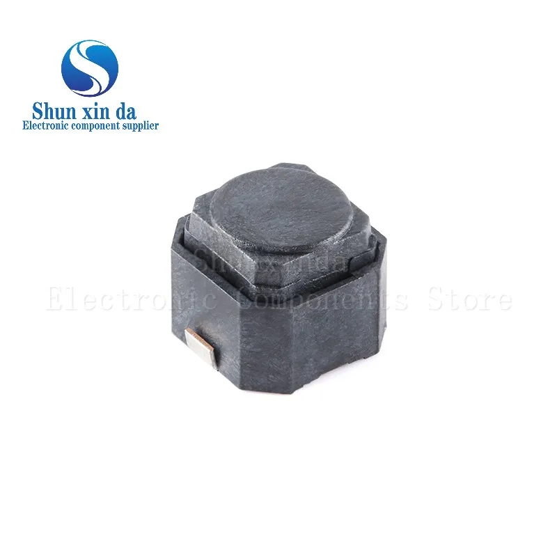 20 шт./лот 6*6*5 мм, бесшумный переключатель, оплетка, тактовый переключатель, силиконовая клавиатура, кнопочный переключатель 6X6X5 мм, 2 контакта, бесшумные переключатели, без звука