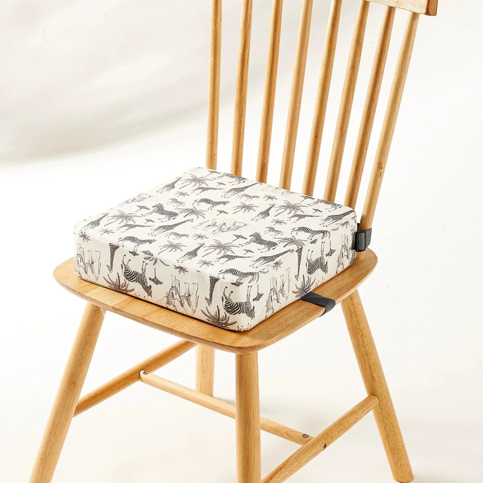 

1 шт. портативная подушка-накладка на стульчик для кормления, увеличивающая высоту, для путешествий, моющаяся, толстая, для детей и младенцев