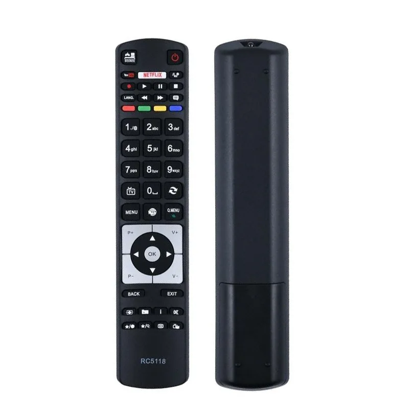 ABS Replacement Suitable for Hitachi LED LCD Smart TV Remote Control RC5118 IR