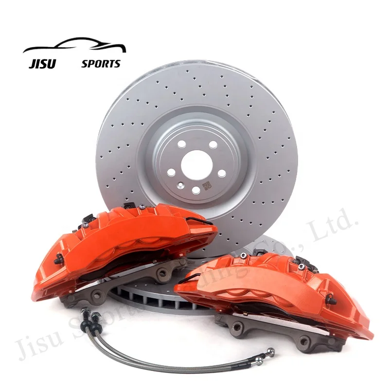 6 Piston Brake Calipers Car Brake Kits 20inch 400/410/420mm One-piece Disc for Zeekr 001/009 LYNK&CO 01/03/05/09 X5 X6 SUV