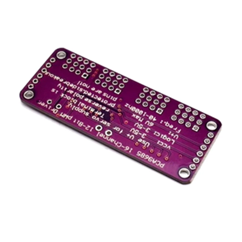 MCU-PCA9685 16-Channel Servo Driver 12-Bit Fm+I2C Bus PWM Controller Servo Control Module