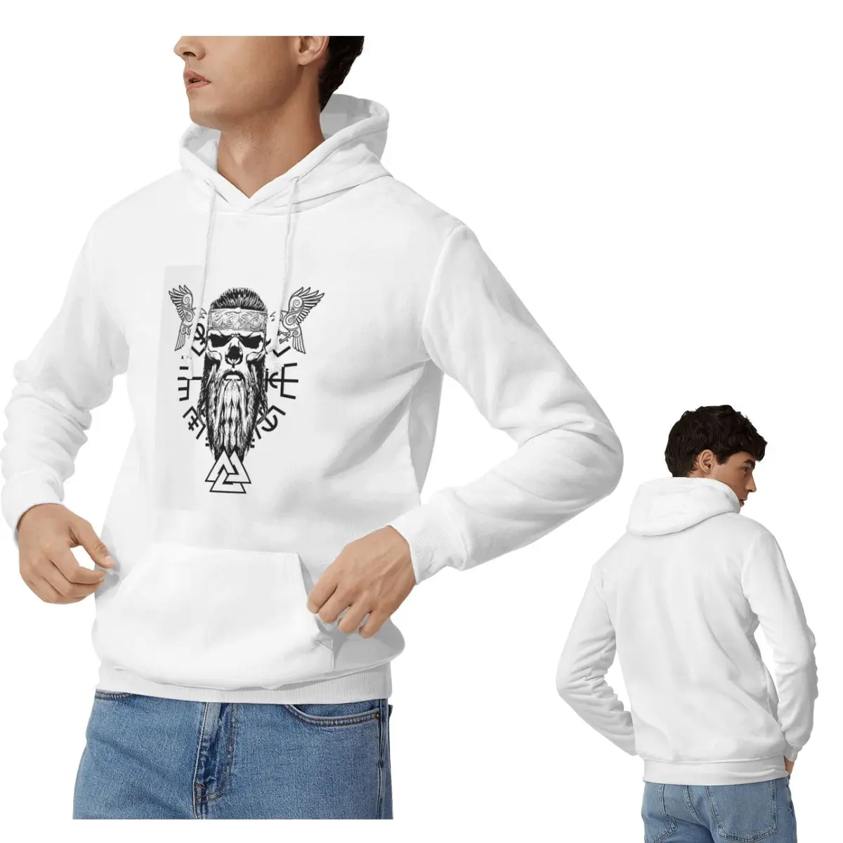 Viking Skull With B… - image