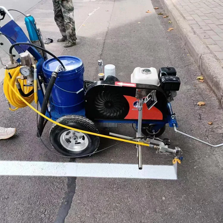 Automatic 200mm Spray Width Cold Paint Road Marking Machine