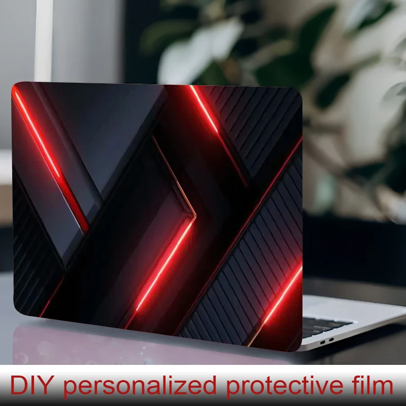 2 Laptop Stickers Geometric Mosaic Protective Film DIY Scratch Resistant Sticker for xiaomi red mi mini pc laptop stickers