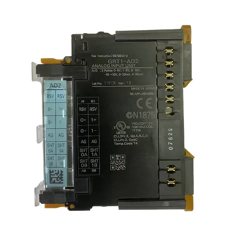new Spot Stock Products GRT1-AD2 Analog Output Module Brand New Original Technical Support Available Plc Controller