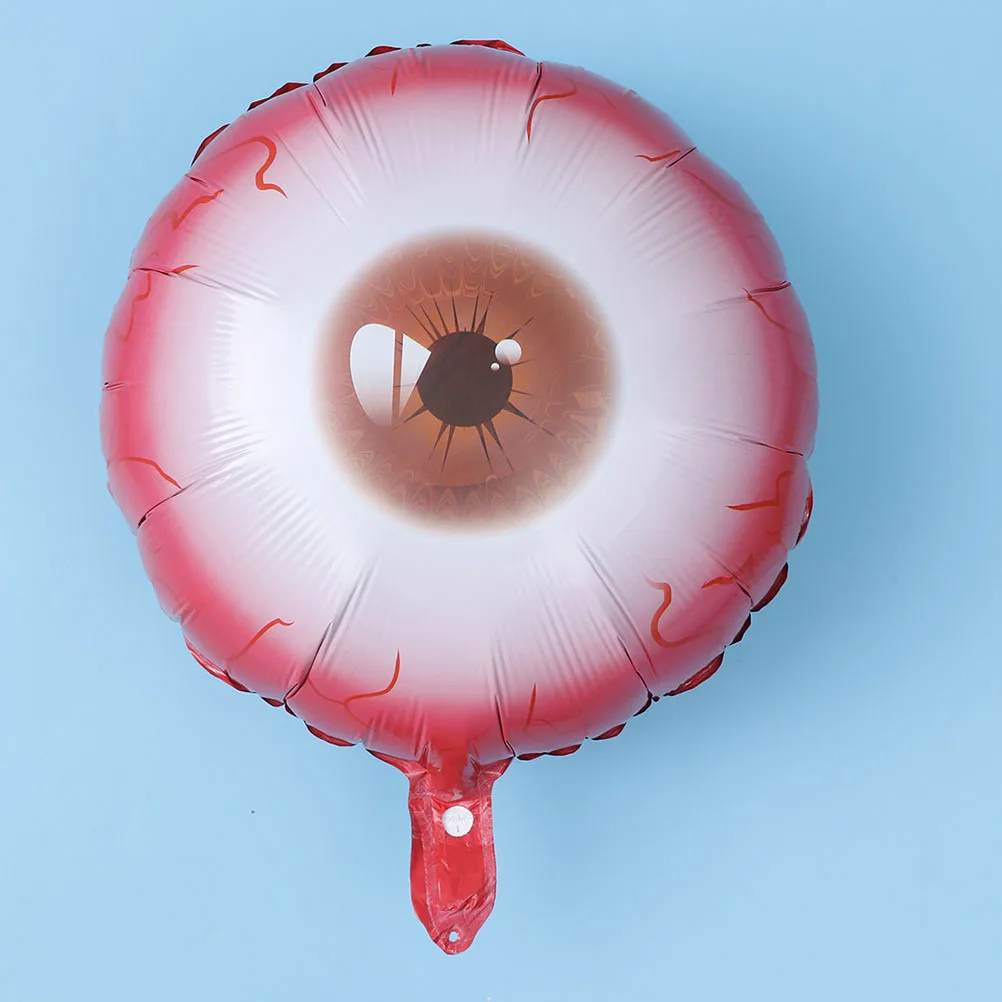

8 Pcs Eyeball Balloons Safe Non Leaking Bright Colors Party Decoration Home Bar Club Halloween Themed Photo Props