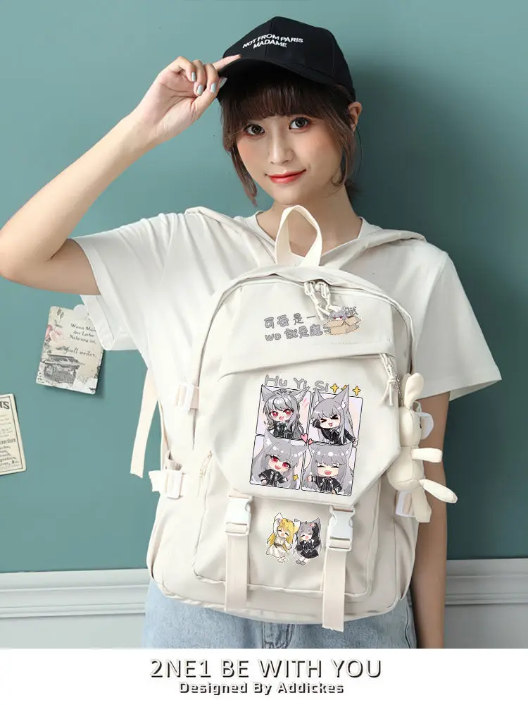 Chimajun Fanfic Magical Girl Fox Isis Anime Merchandise Zaino per scuola media elementare