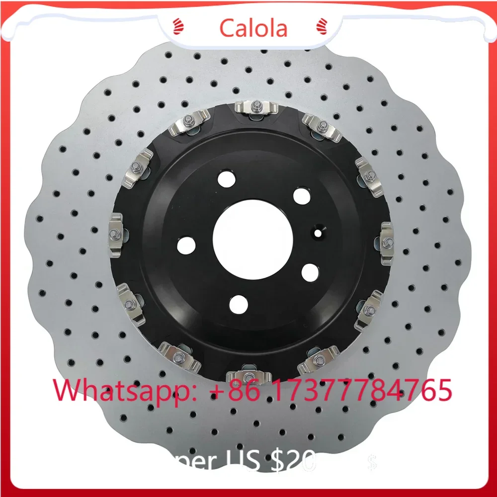 

Spare Part Factory Accessories Floating Customized Brake Disk for RS6 RS7 A6 C7 390mm 4G0615301E