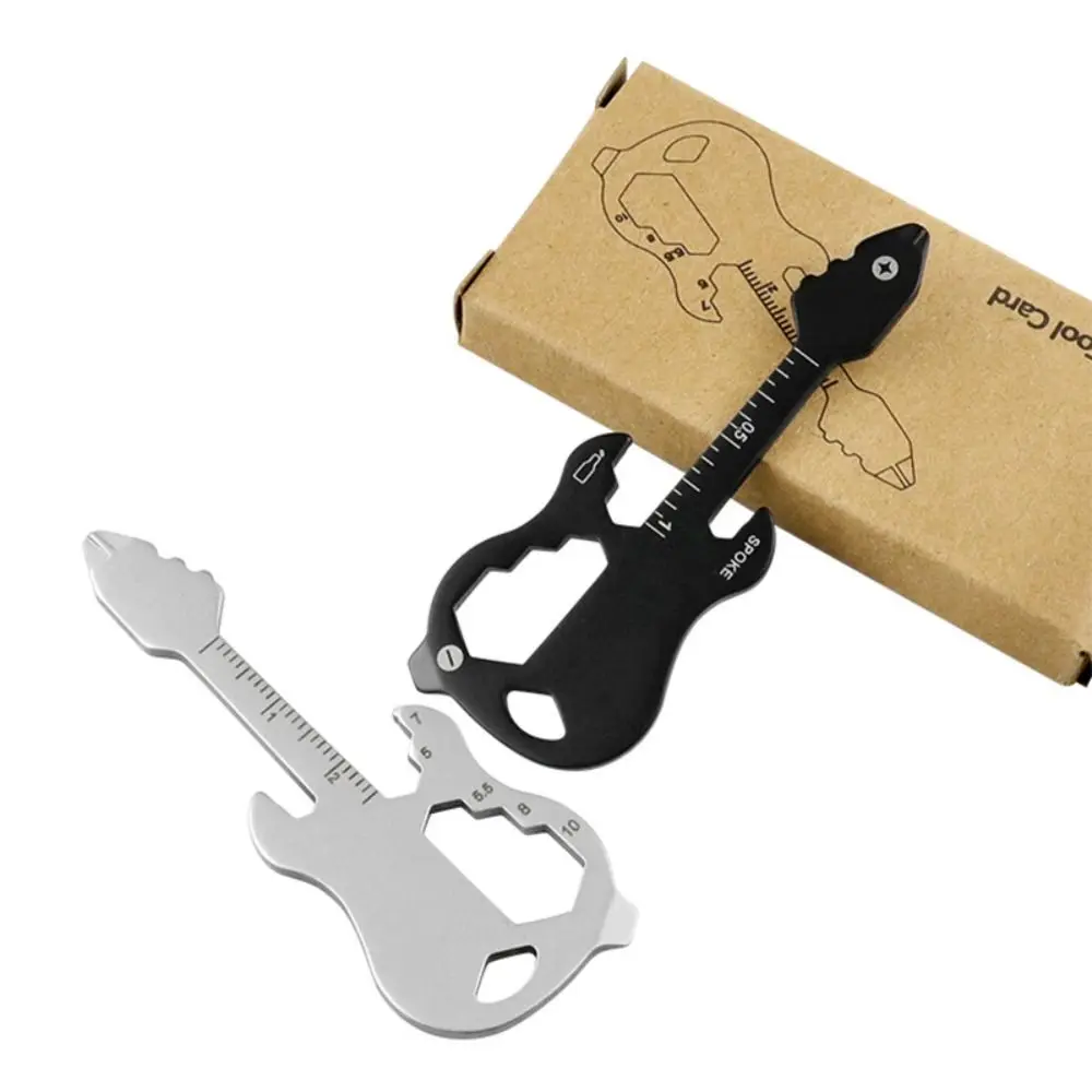 Multifunctional Multifunctional Keychain Stainless steel Camping Travel Outdoor Tool Multitool Gadgets Card