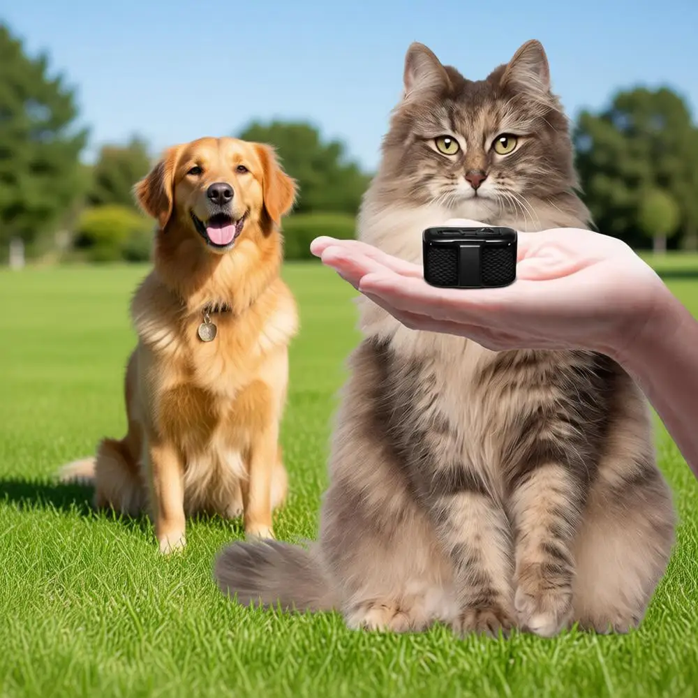 

Smallest Cat Shock Collar, Ultra-Light Training Collar for Cats 5-15lbs & Small Dogs, Waterproof, Rechargeable, 1300ft Range (Bl