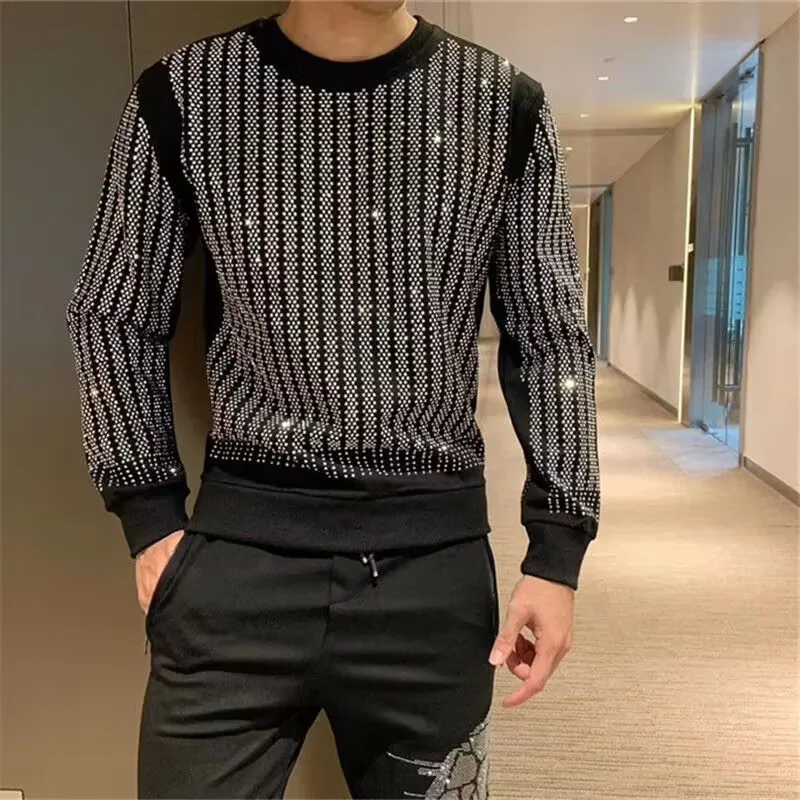 New brand designer Pullover Sweatshirt Designer Rhinestone  top quality hoodies 2026 new designs