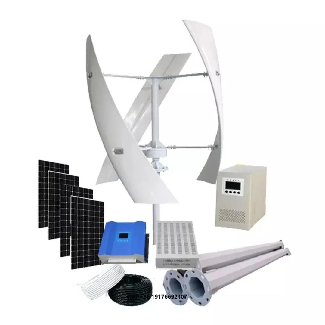 High Efficiency Hybrid Wind Turbine 3kw 5kw 10kw Panel Solar Energy System Hybrid Wind Turbine With ‘Mppt Solar Controller