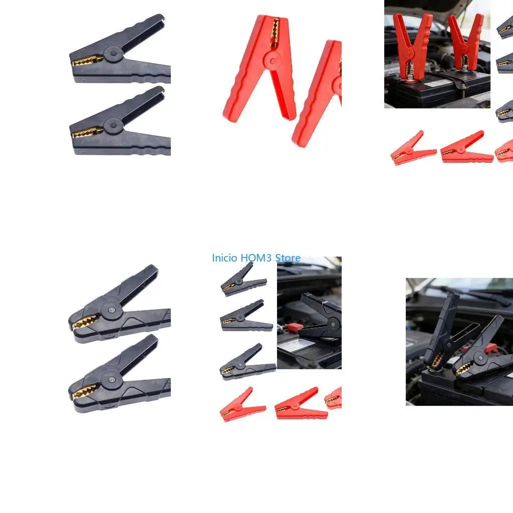 A5YD 2pcs Universal Clamps Jumpers Cable Clamps for Versatilitys Use in Auto