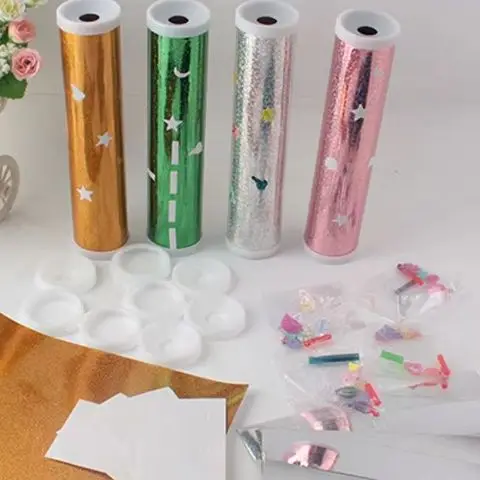 

DIY Kaleidoscope Kits for Kids - Rotating Prism Scientific Experiment Educational Toy for Hands-Eyes Cooperation Children's Gift