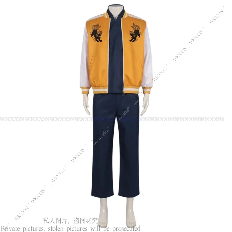 Jou Togame Shishitoren Wind Breaker Anime disfraz de Cosplay de tres estilos, zapatos, peluca, chaqueta para adultos, fiesta de Carnaval de Halloween para hombre