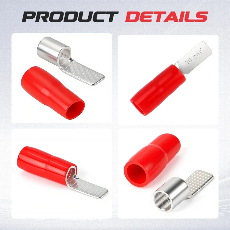 Circuit Breaker Plug Pin-Shaped Cable Wire Lug Insert Crimp Terminal C45 Air Switch Lug C45-1.5 2.5 4 6 10 16 25 35 50 70mm²