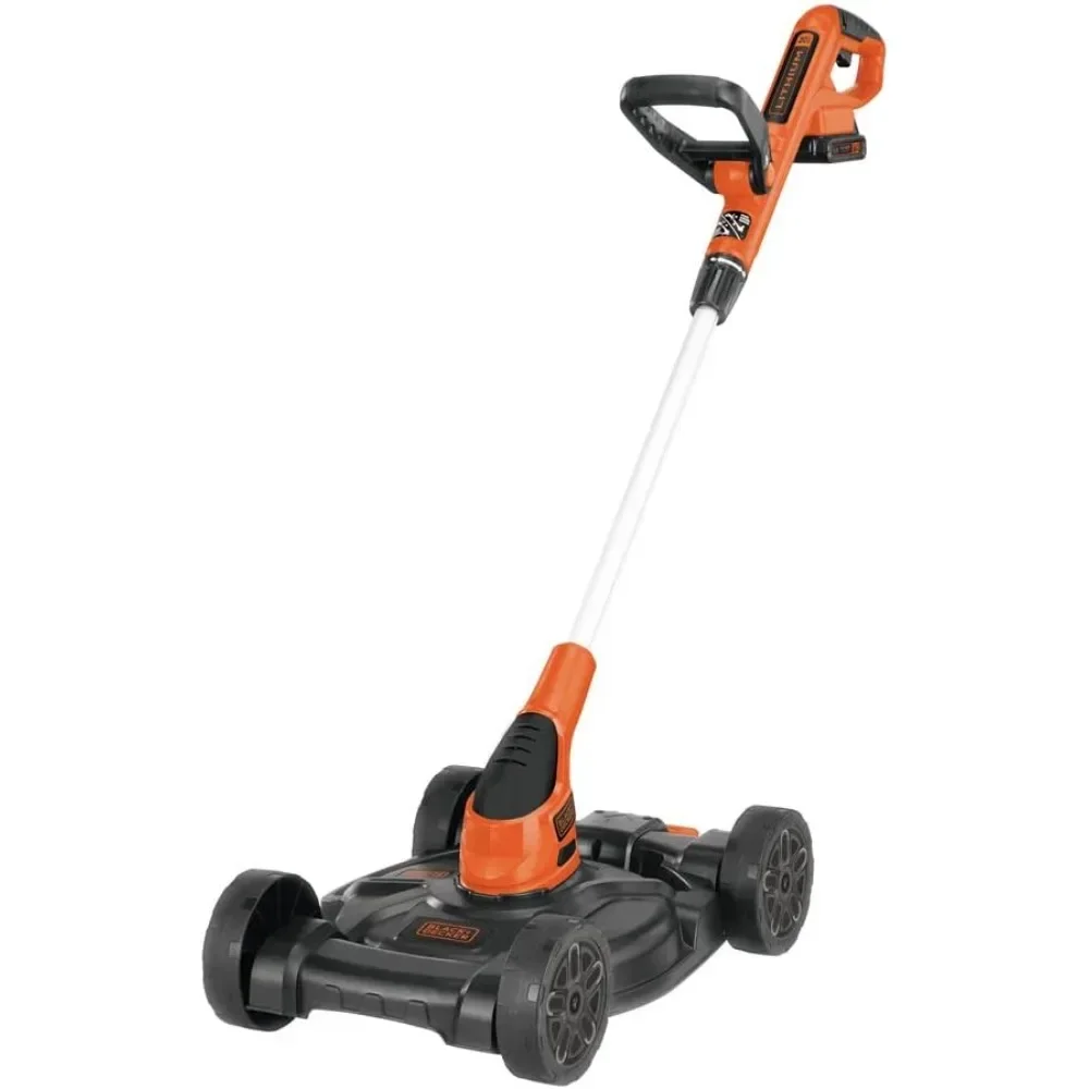 Combination String Trimmer, Lawn Mower, and Edger, Cordless 3-in-1 (MTC220)